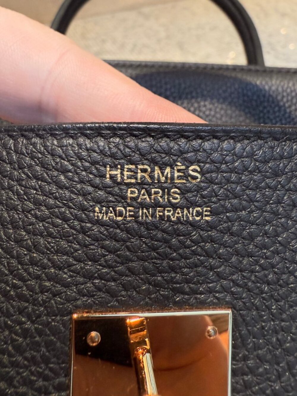 Hermès 2018 Black Togo Birkin 35 Bag - Picture 13 of 16
